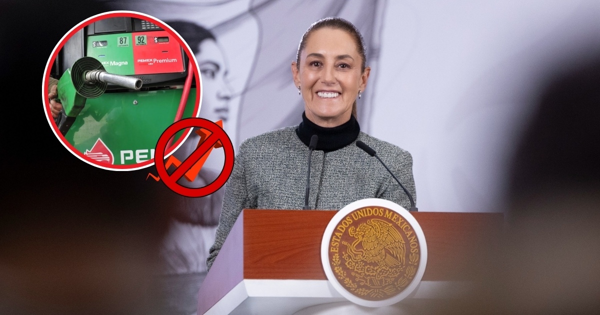 Sheinbaum desmiente que gasolina magna subirá al arrancar 2026 Sheinbaum desmiente que gasolina magna subirá al arrancar 2026