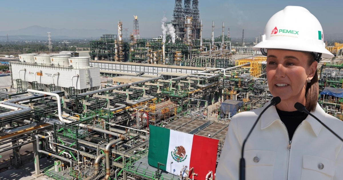 Sheinbaum: México ya refina 80% de la gasolina que consume Sheinbaum: México ya refina 80% de la gasolina que consume