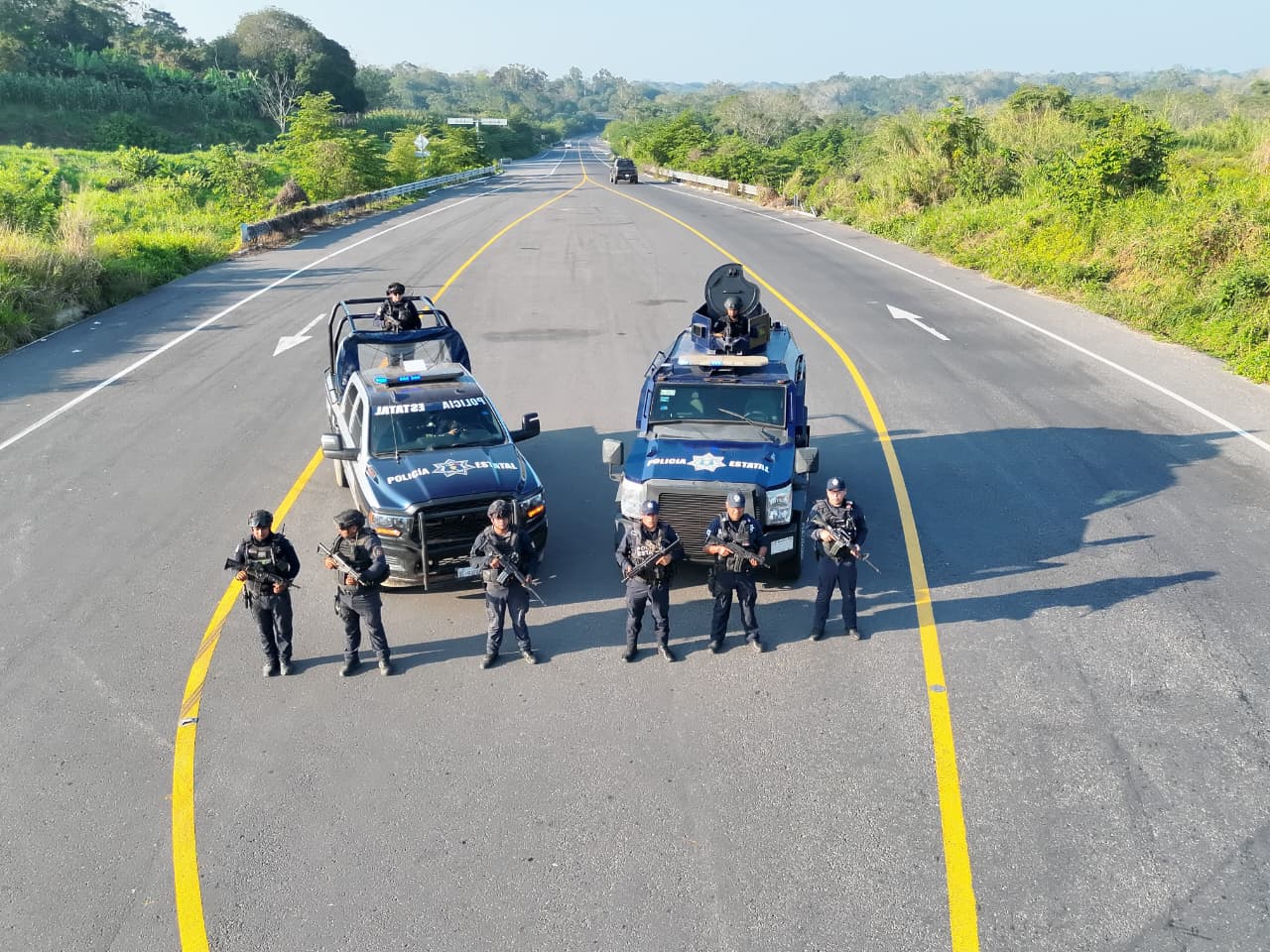 Mantiene SSP operativo para inhibir el delito en la zona sur de Veracruz Mantiene SSP operativo para inhibir el delito en la zona sur de Veracruz