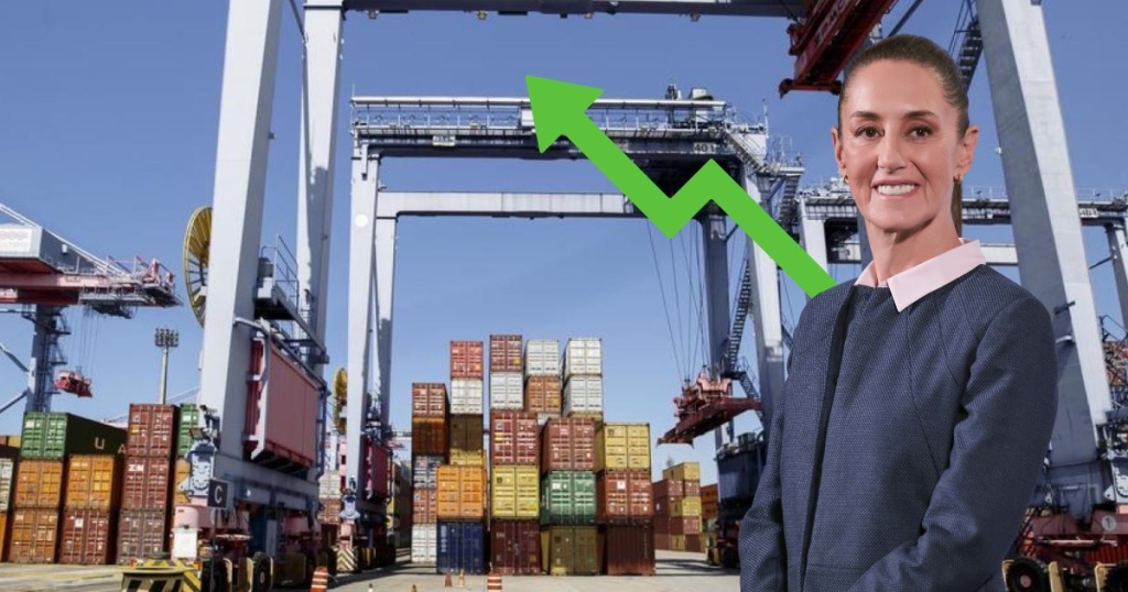 Con Sheinbaum, exportaciones alcanzan niveles récord en 2025 Con Sheinbaum, exportaciones alcanzan niveles récord en 2025