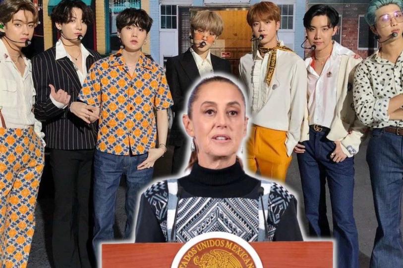 BTS en México: Corea del Sur recibió la carta de Sheinbaum y evalúa petición de realizar más conciertos BTS en México: Corea del Sur recibió la carta de Sheinbaum y evalúa petición de realizar más conciertos