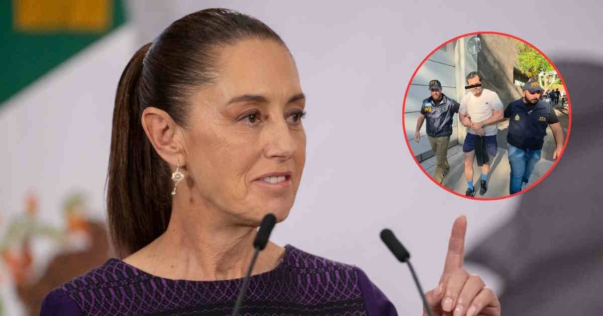 Sheinbaum busca deportación de Farías Laguna; él pide asilo político a Argentina Sheinbaum busca deportación de Farías Laguna; él pide asilo político a Argentina