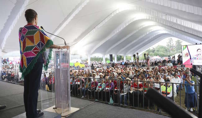 Las y los mexicanos sabemos que México es un país libre, independiente y soberano; la patria se defiende: Presidenta en Hidalgo Las y los mexicanos sabemos que México es un país libre, independiente y soberano; la patria se defiende: Presidenta en Hidalgo