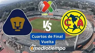 Dónde y a qué hora ver el Pumas vs América por la vuelta de los cuartos de final del Clausura 2026 Dónde y a qué hora ver el Pumas vs América por la vuelta de los cuartos de final del Clausura 2026