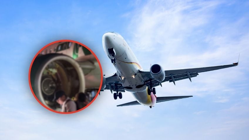 Un avión que despegaba atropelló a una persona que estaba dentro de la pista del aeropuerto | VIDEOS Un avión que despegaba atropelló a una persona que estaba dentro de la pista del aeropuerto | VIDEOS