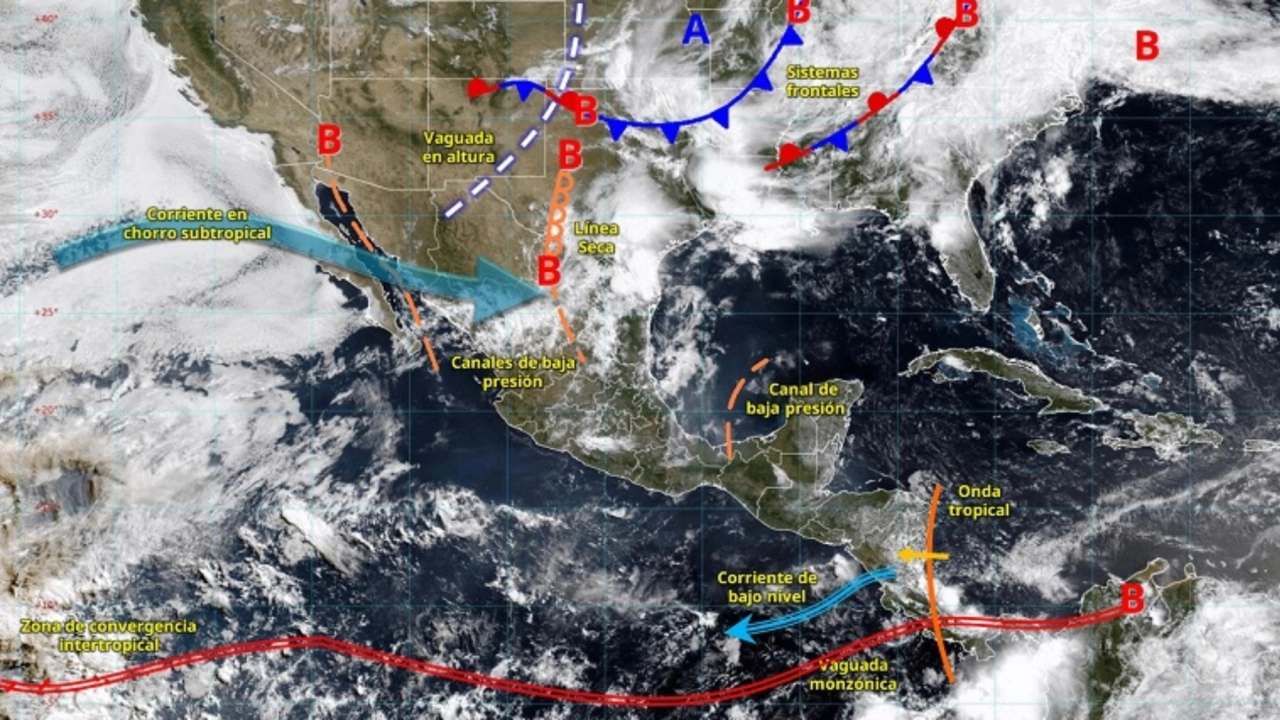 SMN pronostica tormentas eléctricas y granizo para la tarde de este domingo 24 de mayo SMN pronostica tormentas eléctricas y granizo para la tarde de este domingo 24 de mayo
