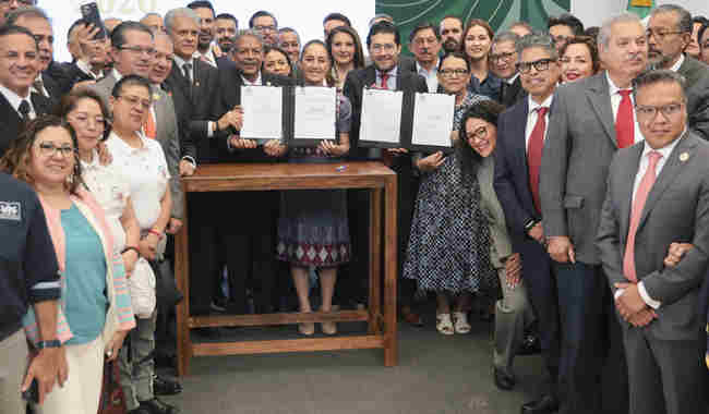 La primavera laboral llegó para quedarse: Presidenta anuncia acuerdo para que trabajadores del Estado ganen el salario medio del IMSS