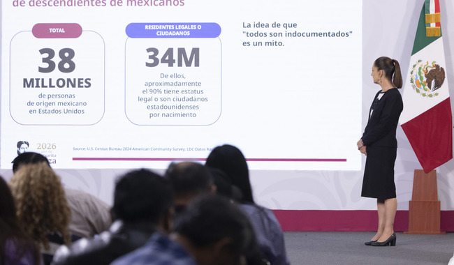 La buena relación entre México y Estados Unidos se basa en la aportación de los mexicanos en EU a la economía de ambas naciones: Presidenta La buena relación entre México y Estados Unidos se basa en la aportación de los mexicanos en EU a la economía de ambas naciones: Presidenta