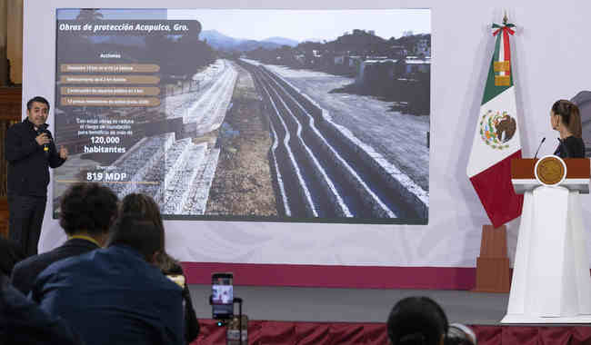 Se destinan cerca de 12 mil mdp para evitar inundaciones; hay 23 mil obras de agua en prácticamente todos los municipios: Presidenta Se destinan cerca de 12 mil mdp para evitar inundaciones; hay 23 mil obras de agua en prácticamente todos los municipios: Presidenta