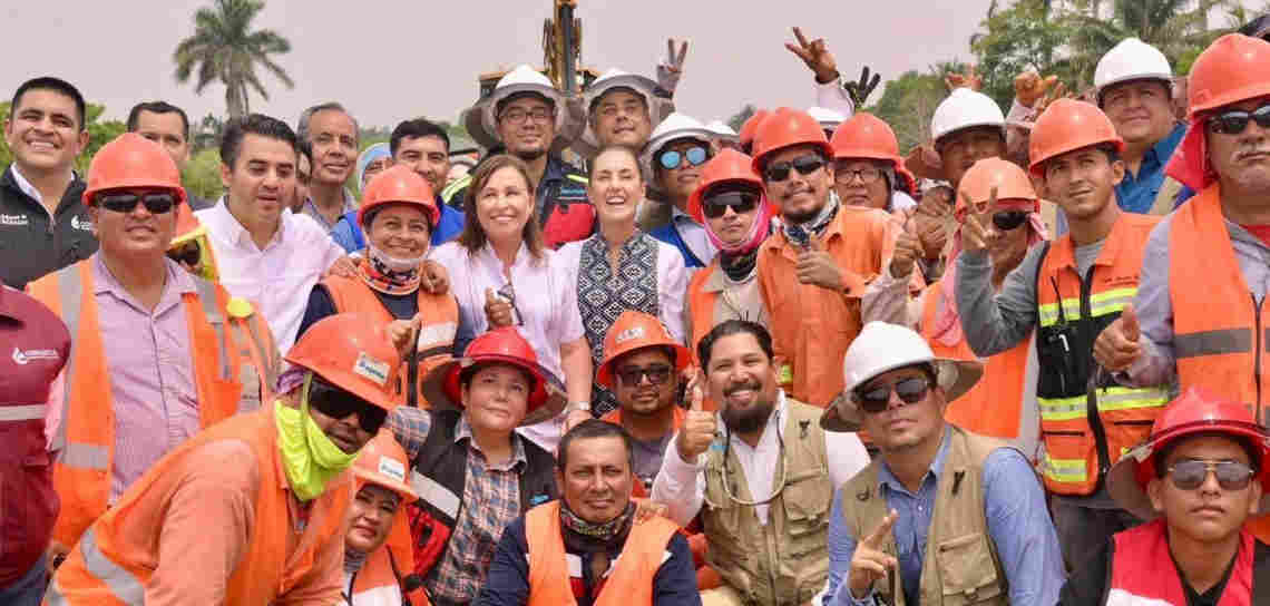 Acueducto Coatzacoalcos registra 32% de avance y duplicará el suministro de agua Acueducto Coatzacoalcos registra 32% de avance y duplicará el suministro de agua