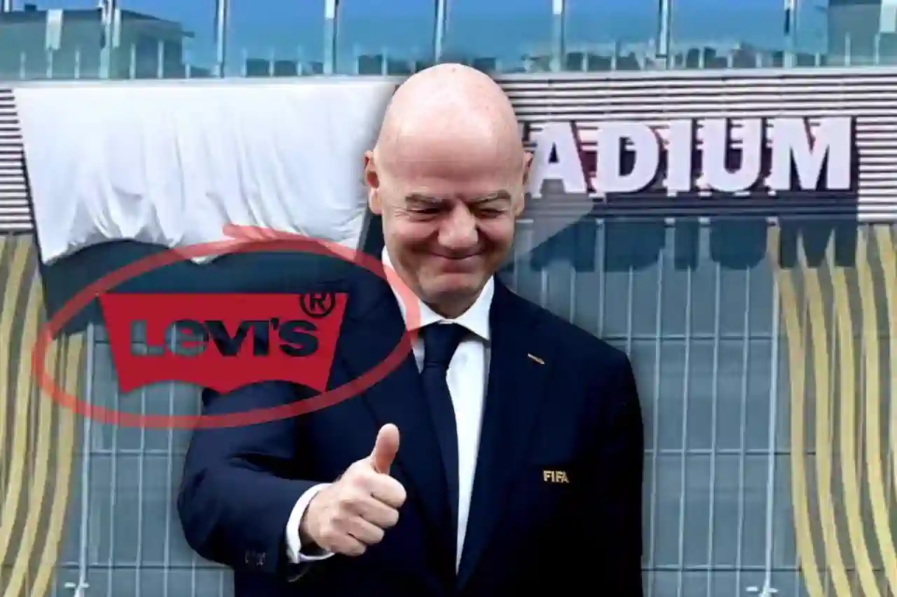 La FIFA obligó a todos los estadios sede del Mundial 2026 a borrar sus marcas comerciales, pero Levi’s ‘se las ingenió’ para mantener vivo su logo sin romper las reglas La FIFA obligó a todos los estadios sede del Mundial 2026 a borrar sus marcas comerciales, pero Levi’s ‘se las ingenió’ para mantener vivo su logo sin romper las reglas