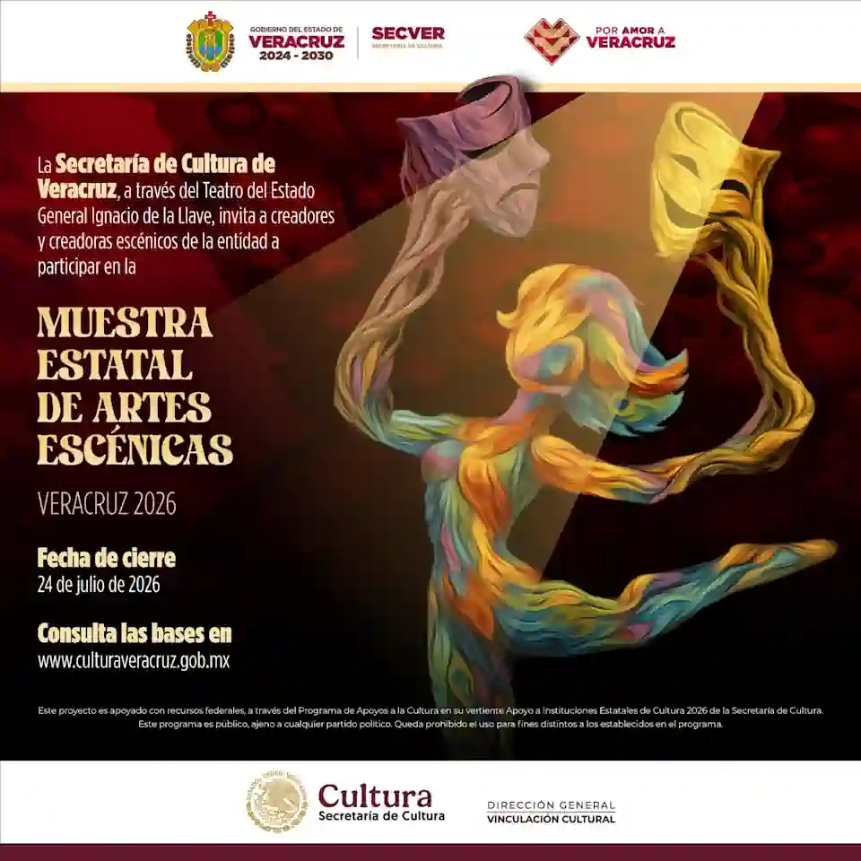 Convoca SECVER a participar en la Muestra Estatal de Artes Escénicas Veracruz Convoca SECVER a participar en la Muestra Estatal de Artes Escénicas Veracruz