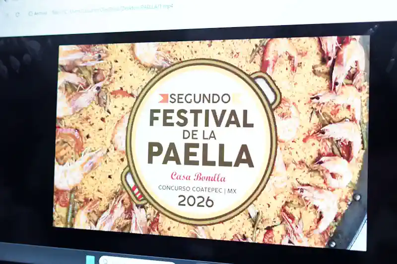 Todo listo para el 2.º Festival de la Paella Coatepec 2026 Todo listo para el 2.º Festival de la Paella Coatepec 2026