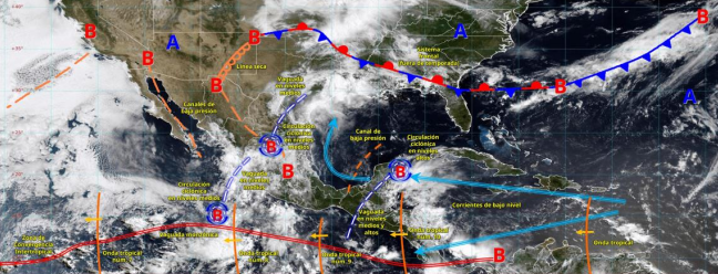 Posibilidad de tormentas este lunes en Veracruz: Conagua Posibilidad de tormentas este lunes en Veracruz: Conagua