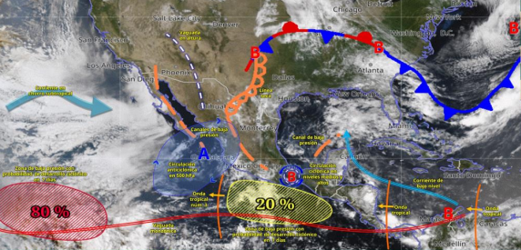 Tormentas este martes en Veracruz Tormentas este martes en Veracruz