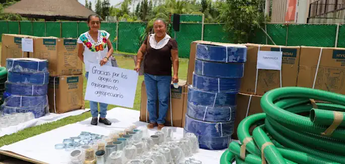 Beneficia Sedarpa a productores de nueve municipios con inversión de 5.5 mdp para enfrentar la sequía Beneficia Sedarpa a productores de nueve municipios con inversión de 5.5 mdp para enfrentar la sequía