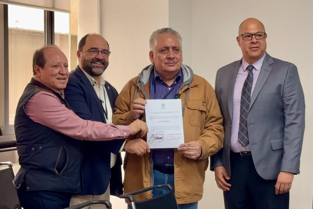 Somos México recibe constancia y oficinas como nuevo partido político nacional Somos México recibe constancia y oficinas como nuevo partido político nacional