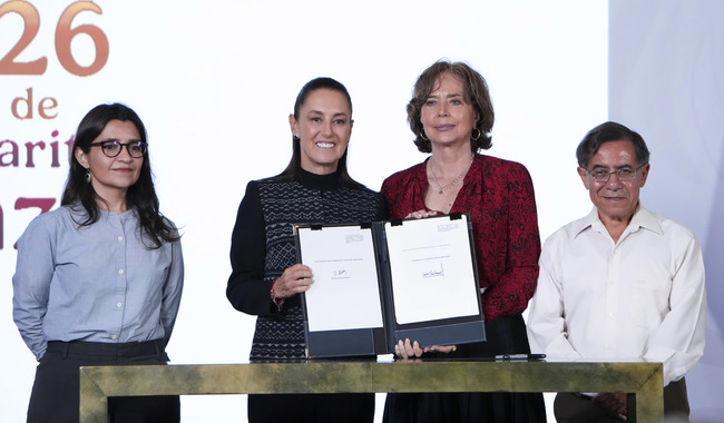 A 8 años del triunfo de la Cuarta Transformación y del pueblo, Presidenta convierte al INEHRM en instituto de investigación y docencia