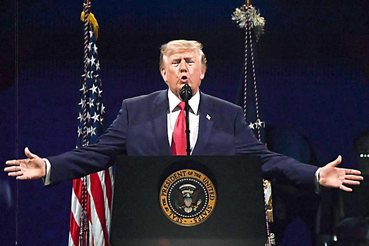 Trump celebra 250 años de la independencia EU y arremete contra los comunistas Trump celebra 250 años de la independencia EU y arremete contra los comunistas