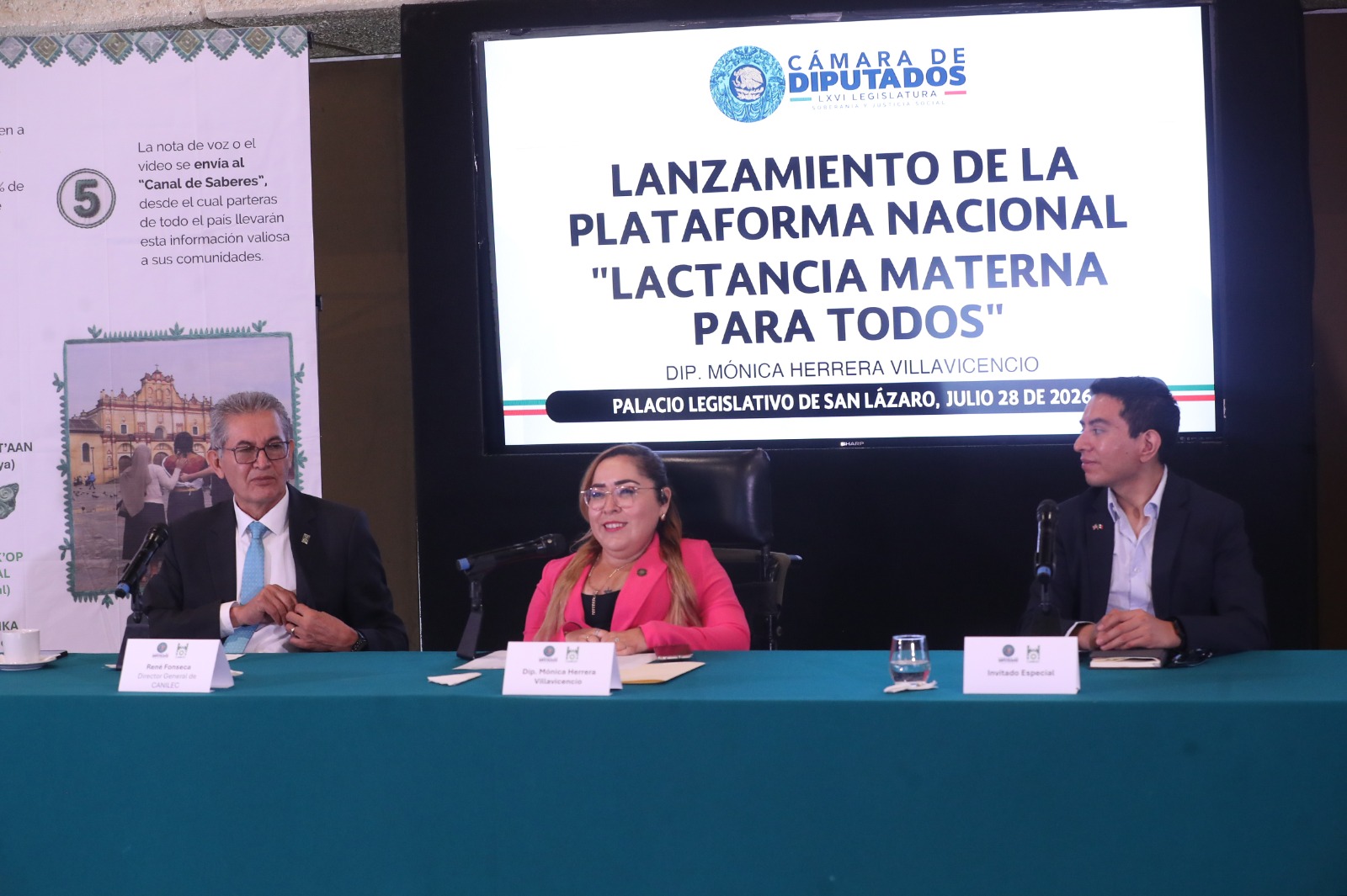 Presenta Mónica Herrera la Plataforma Nacional “Lactancia materna para todos” Presenta Mónica Herrera la Plataforma Nacional “Lactancia materna para todos”