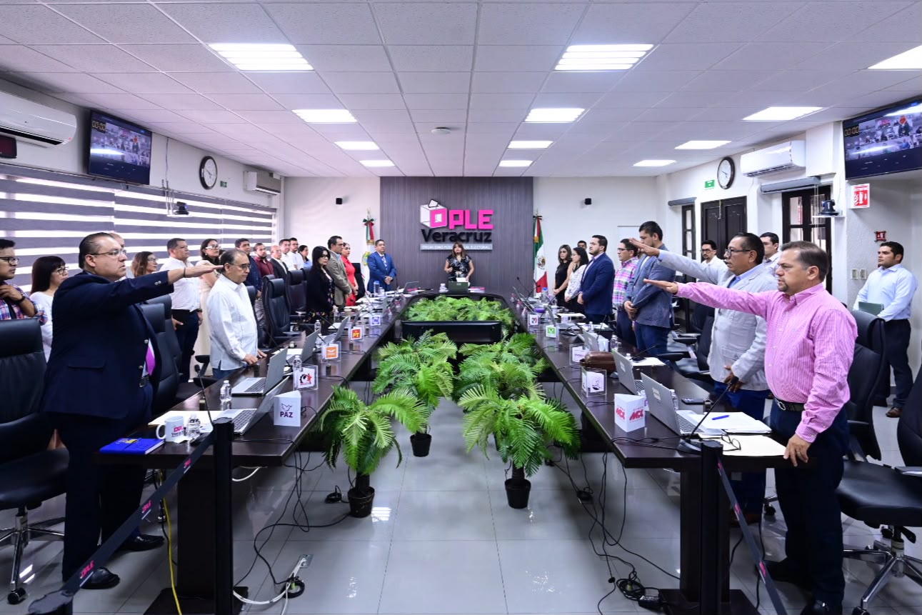 Incorporación de nuevos partidos políticos al Consejo General del OPLE Veracruz es reflejo de la pluralidad que hay en nuestro estado Incorporación de nuevos partidos políticos al Consejo General del OPLE Veracruz es reflejo de la pluralidad que hay en nuestro estado