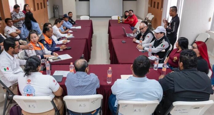 Supervisan Estado y Federación operación de Refugios Temporales en el sur Supervisan Estado y Federación operación de Refugios Temporales en el sur