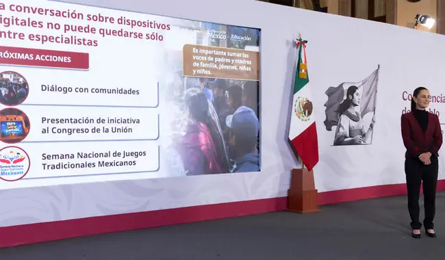 Presidenta anuncia foros para crear propuesta de regulación del uso de plataformas digitales y redes sociales en niñas, niños y adolescentes Presidenta anuncia foros para crear propuesta de regulación del uso de plataformas digitales y redes sociales en niñas, niños y adolescentes