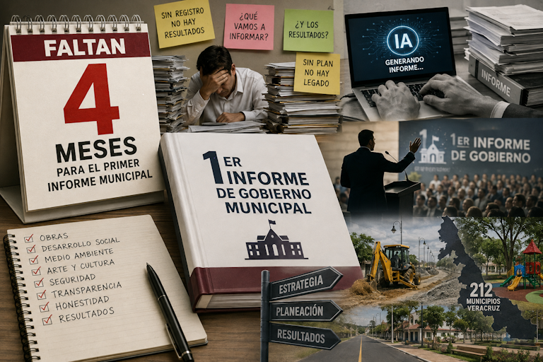 El primer informe municipal se acerca El primer informe municipal se acerca
