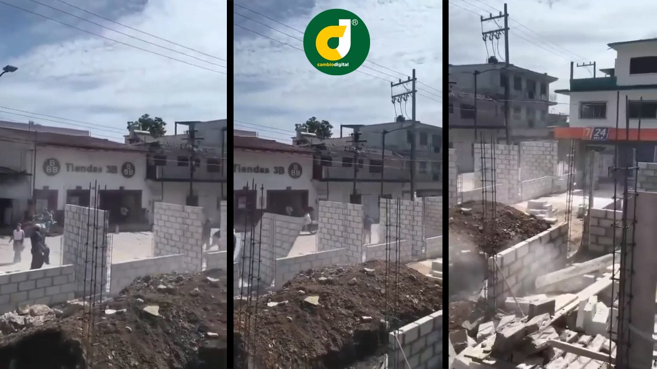 Habitantes de Chocaman tiran bardas de parque; exigen obras de pavimentación y drenaje Habitantes de Chocaman tiran bardas de parque; exigen obras de pavimentación y drenaje