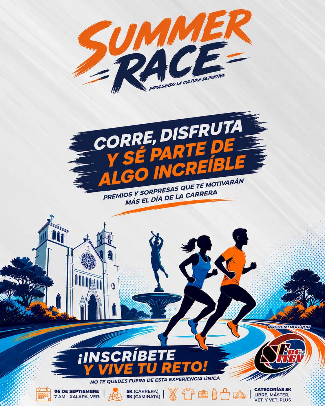 Xalapa celebrará la carrera Summer Race para promover la actividad física en septiembre Xalapa celebrará la carrera Summer Race para promover la actividad física en septiembre