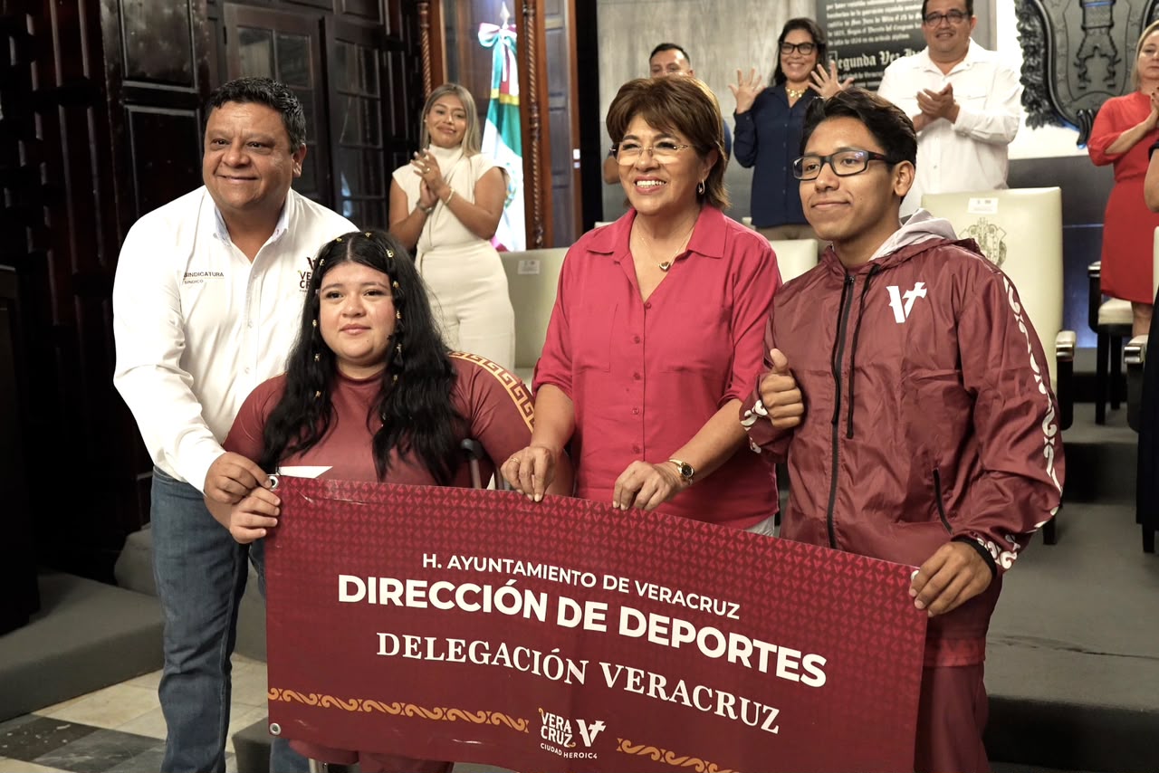 Refrenda Rosa María respaldo al deporte adaptado y la inclusión en la ciudad de Veracruz
