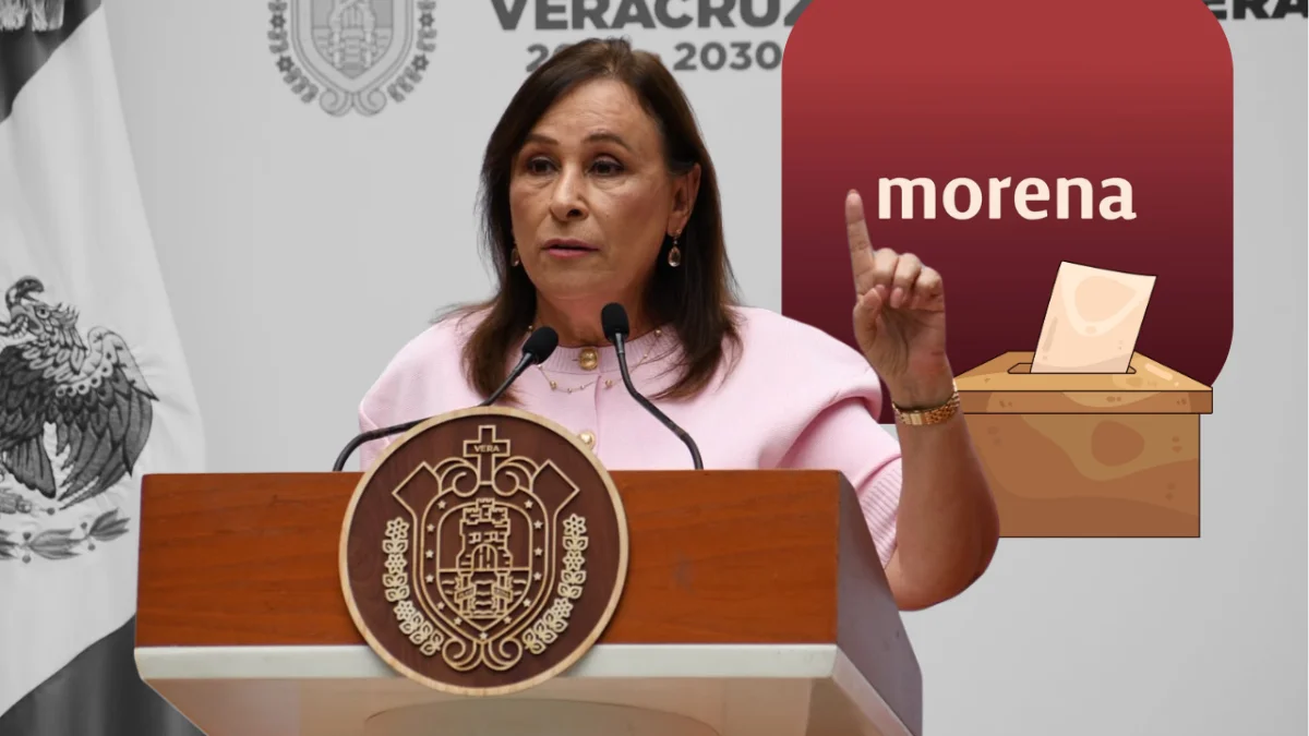 Rocío Nahle informa sobre reunión de MORENA para analizar reformas nacionales