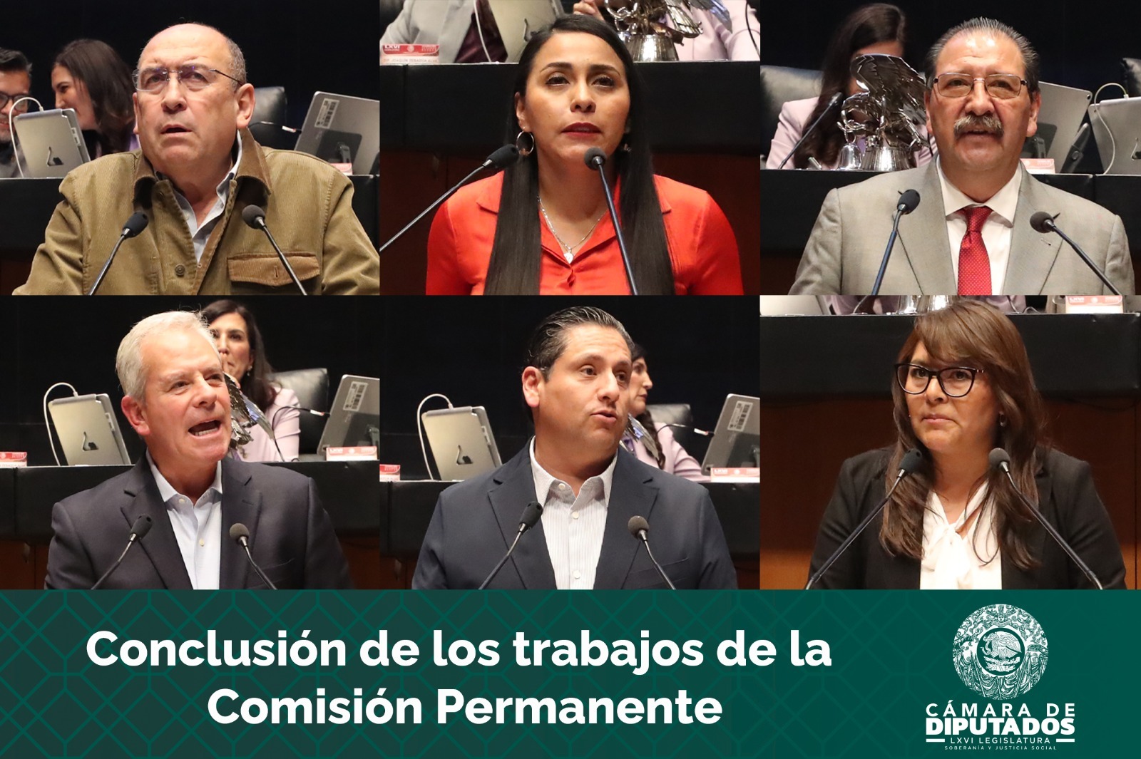 Diputadas y diputados fijan postura con motivo de la conclusión de trabajos de la Comisión Permanente Diputadas y diputados fijan postura con motivo de la conclusión de trabajos de la Comisión Permanente