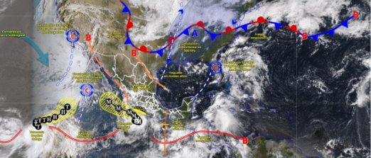 Posibilidad de chubascos a partir del miércoles en Veracruz: Conagua Posibilidad de chubascos a partir del miércoles en Veracruz: Conagua