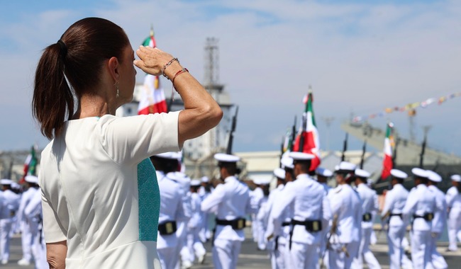 Gracias por defender nuestra soberanía: presidenta en el 205 Aniversario de la Armada de México y a 202 años de la Constitución de 1824 Gracias por defender nuestra soberanía: presidenta en el 205 Aniversario de la Armada de México y a 202 años de la Constitución de 1824