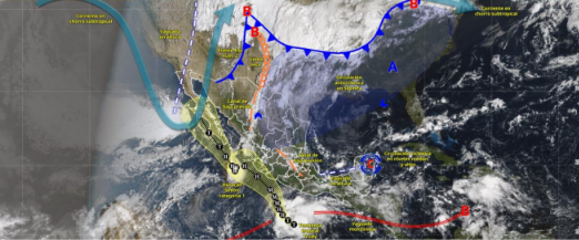 Hasta el domingo, los efectos del Frente Frío 2 en Veracruz: Conagua Hasta el domingo, los efectos del Frente Frío 2 en Veracruz: Conagua