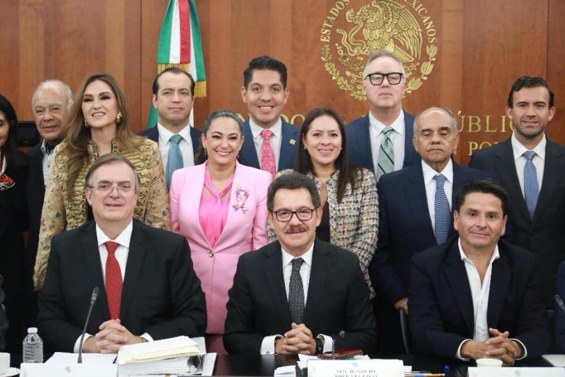 “Tenemos T-MEC para 10 años; la renegociación ha sido un éxito”: Marcelo Ebrard a senadores “Tenemos T-MEC para 10 años; la renegociación ha sido un éxito”: Marcelo Ebrard a senadores