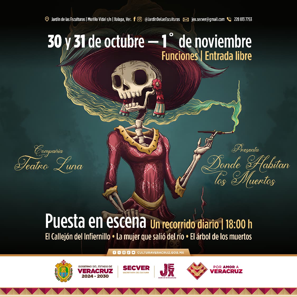 Celebra el Día de Muertos en el Jardín de las Esculturas Celebra el Día de Muertos en el Jardín de las Esculturas