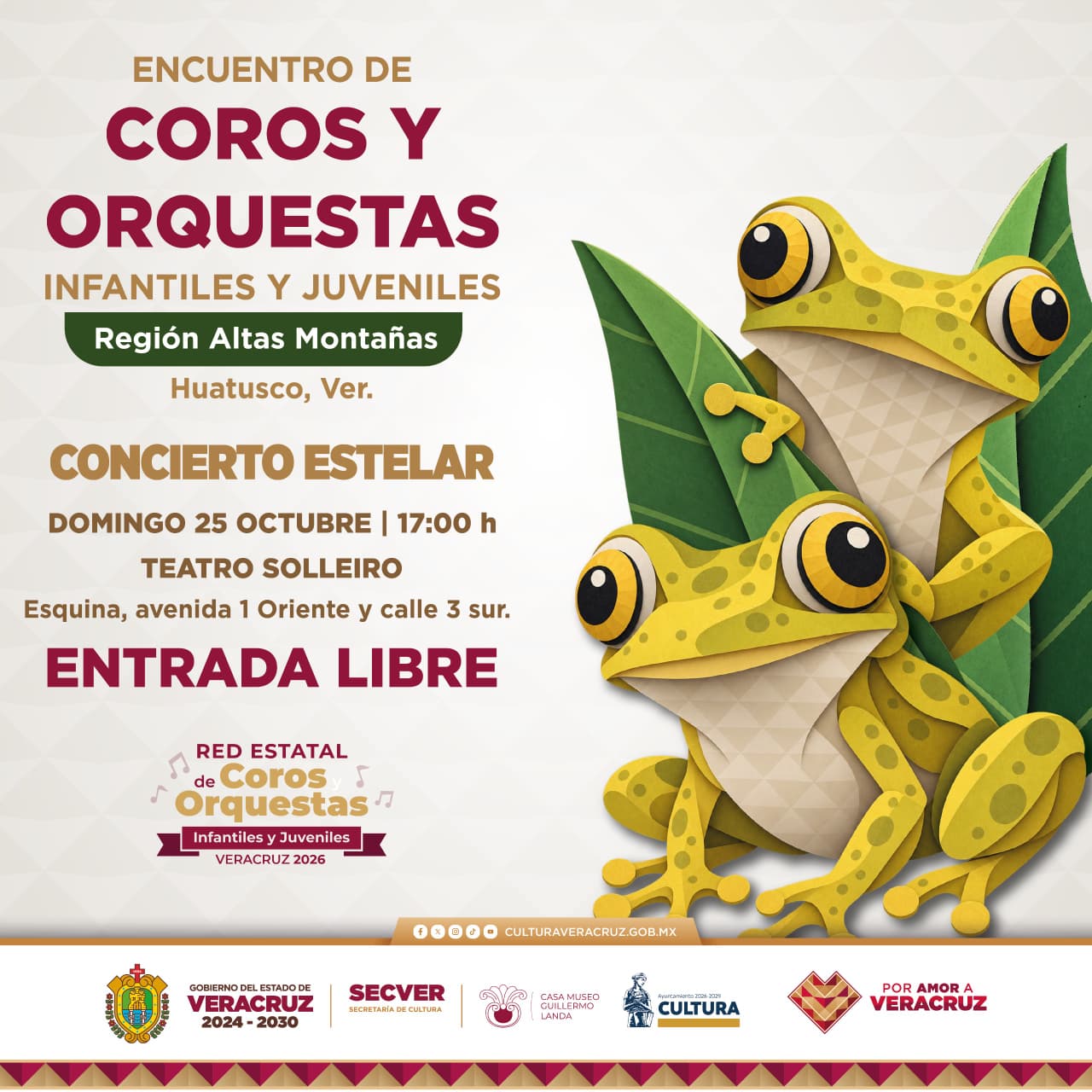 Huatusco, sede del Encuentro de Coros y Orquestas Infantiles y Juveniles Huatusco, sede del Encuentro de Coros y Orquestas Infantiles y Juveniles