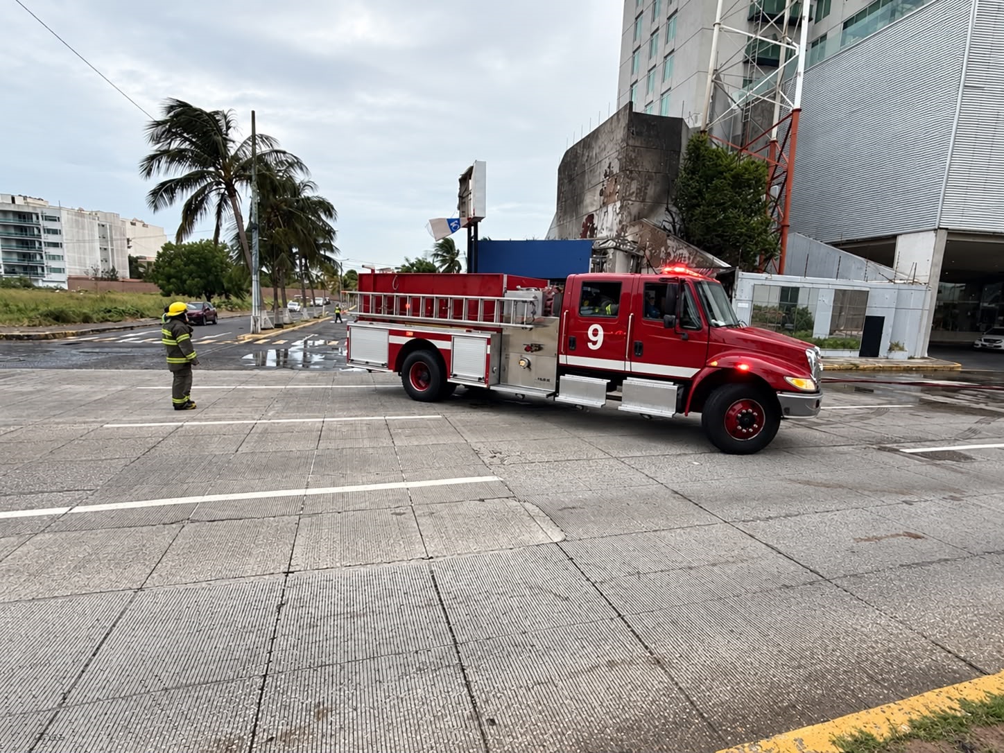 Restaurante incendiado está asegurado