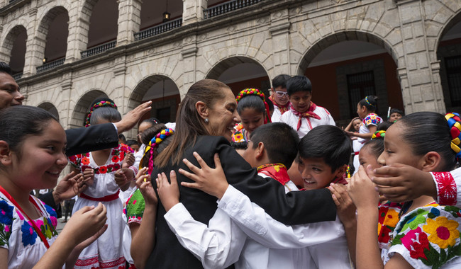 La música transforma la vida de las niñas y niños: presidenta Claudia Sheinbaum presenta el primer Concurso Nacional de Coros Escolares La música transforma la vida de las niñas y niños: presidenta Claudia Sheinbaum presenta el primer Concurso Nacional de Coros Escolares